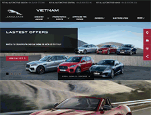 Tablet Screenshot of jaguar-vn.com